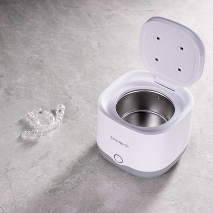 White Sonic Spa Go on a bathroom counter